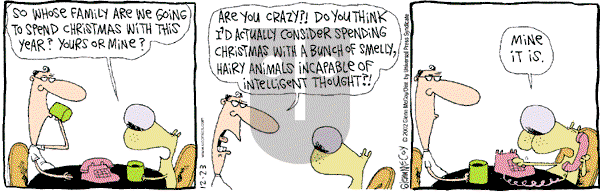 The Duplex on Monday December 23, 2002 Comic Strip