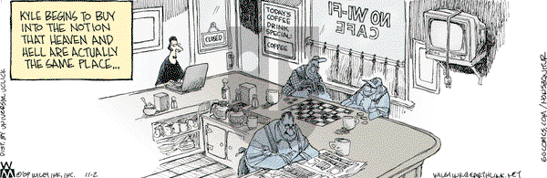 Non Sequitur - Monday November 2, 2009 Comic Strip