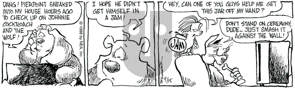 The Grizzwells on Wednesday April 15, 1998 Comic Strip
