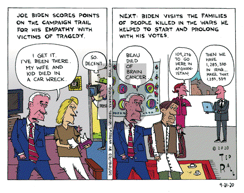 Ted Rall on Monday September 21, 2020 Comic Strip