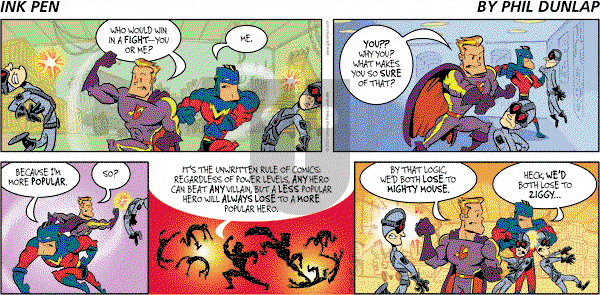 Ink Pen - Sunday May 27, 2007 Comic Strip