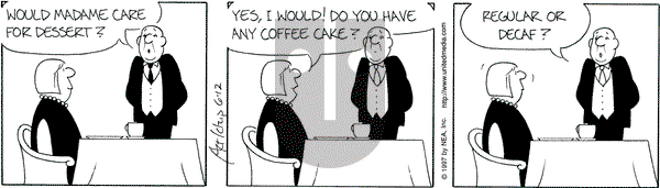 The Born Loser on Thursday June 12, 1997 Comic Strip