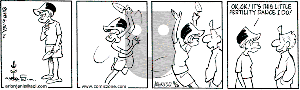 Arlo and Janis on Friday March 26, 1999 Comic Strip