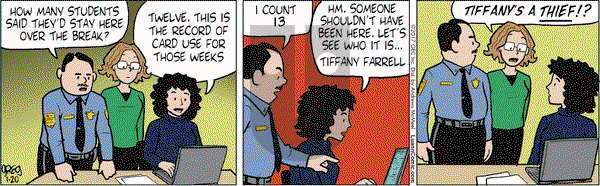 Luann on Friday January 20, 2017 Comic Strip