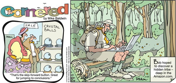 Cornered - Sunday April 22, 2012 Comic Strip