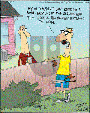 The Flying McCoys on Saturday August 17, 2013 Comic Strip