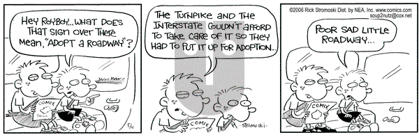 Soup to Nutz - Old on Thursday May 4, 2006 Comic Strip