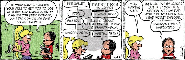 Cleats on Thursday September 22, 2005 Comic Strip