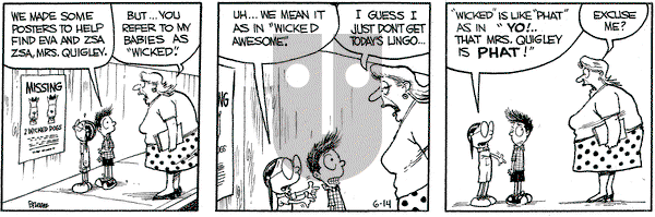 Grand Avenue on Monday June 14, 2004 Comic Strip