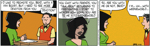 Luann on Thursday October 20, 2011 Comic Strip
