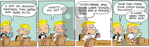 Soup to Nutz - Old on Saturday February 19, 2011 Comic Strip