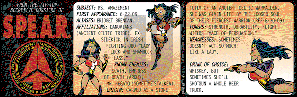Ink Pen on Saturday January 8, 2011 Comic Strip