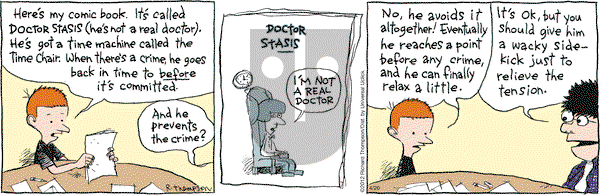 Cul de Sac on Friday April 20, 2012 Comic Strip