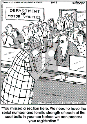 Close to Home on Friday August 28, 1998 Comic Strip