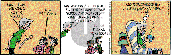 Grand Avenue on Wednesday September 10, 2014 Comic Strip