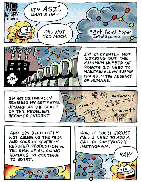 Bob the Angry Flower on Monday November 24, 2025 Comic Strip