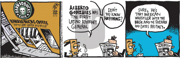 La Cucaracha on Friday October 5, 2007 Comic Strip