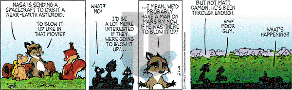 Over the Hedge - Saturday September 15, 2018 Comic Strip
