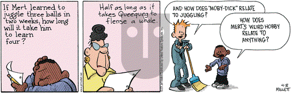 Frazz on Friday April 8, 2011 Comic Strip