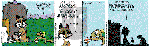 Over the Hedge on Wednesday April 12, 2006 Comic Strip