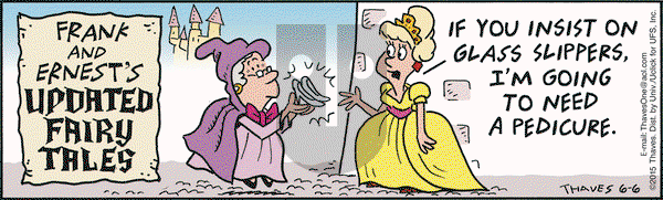 Frank and Ernest on Saturday June 6, 2015 Comic Strip