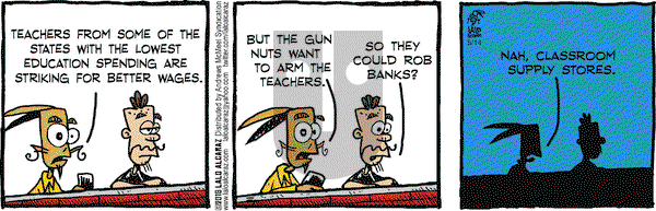 La Cucaracha on Monday May 14, 2018 Comic Strip