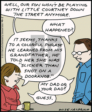 Real Life Adventures on Wednesday April 1, 2015 Comic Strip