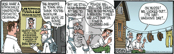 Monty on Thursday September 19, 2013 Comic Strip