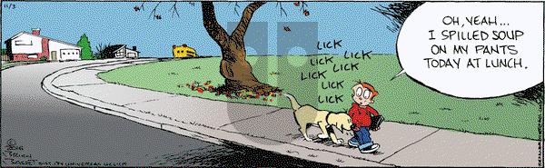 Red and Rover on Thursday November 3, 2016 Comic Strip
