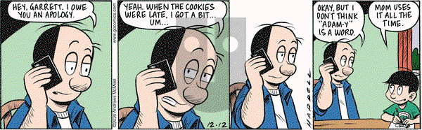 Adam@Home - Saturday December 12, 2020 Comic Strip