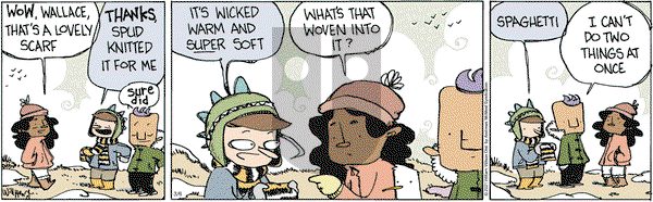 Wallace the Brave on Saturday March 6, 2021 Comic Strip