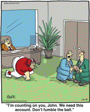In the Bleachers on Tuesday October 26, 2004 Comic Strip