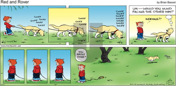 Red and Rover on Sunday April 12, 2020 Comic Strip