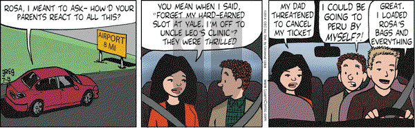 Luann on Tuesday July 8, 2014 Comic Strip