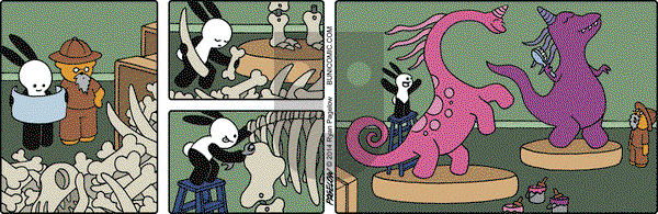 Buni on Monday December 8, 2014 Comic Strip