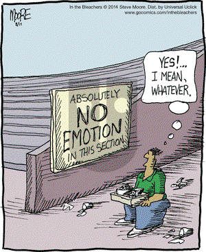 In the Bleachers on Monday August 11, 2014 Comic Strip