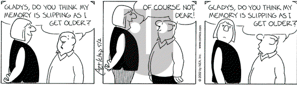 The Born Loser on Thursday May 2, 2002 Comic Strip