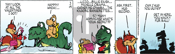 Over the Hedge on Friday February 14, 2020 Comic Strip