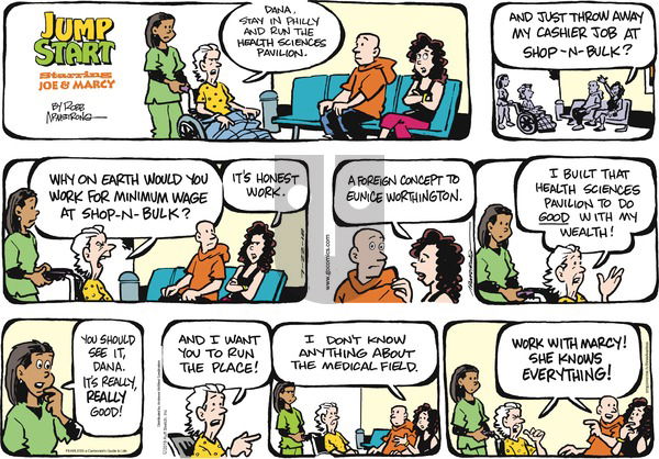JumpStart on Sunday July 22, 2018 Comic Strip