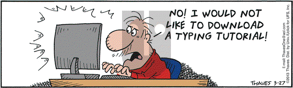 Frank and Ernest on Wednesday March 27, 2013 Comic Strip