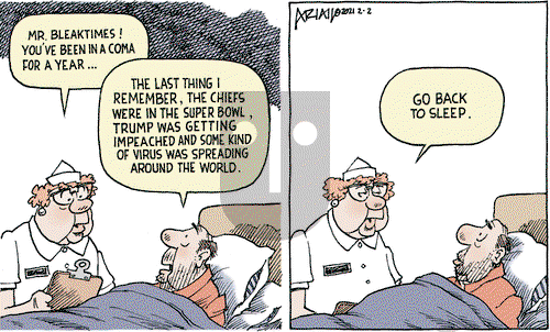 Robert Ariail on Tuesday February 2, 2021 Comic Strip