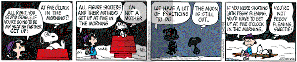 Peanuts on Wednesday December 3, 2003 Comic Strip