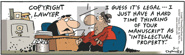 Frank and Ernest on Tuesday May 1, 2007 Comic Strip