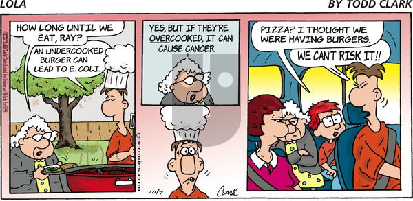 Lola on Sunday October 7, 2012 Comic Strip