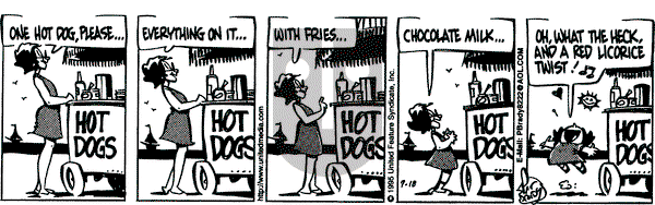 Rose is Rose on Tuesday July 18, 1995 Comic Strip