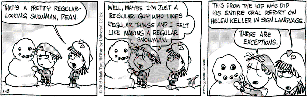 Heart of the City on Thursday January 8, 2015 Comic Strip