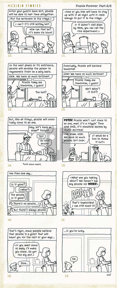 Mexikid Stories on Friday February 2, 2024 Comic Strip