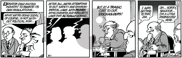 Doonesbury on Tuesday August 1, 1995 Comic Strip