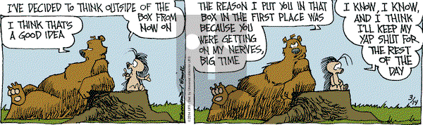 The Grizzwells on Friday March 14, 2014 Comic Strip