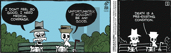 La Cucaracha on Thursday October 29, 2020 Comic Strip